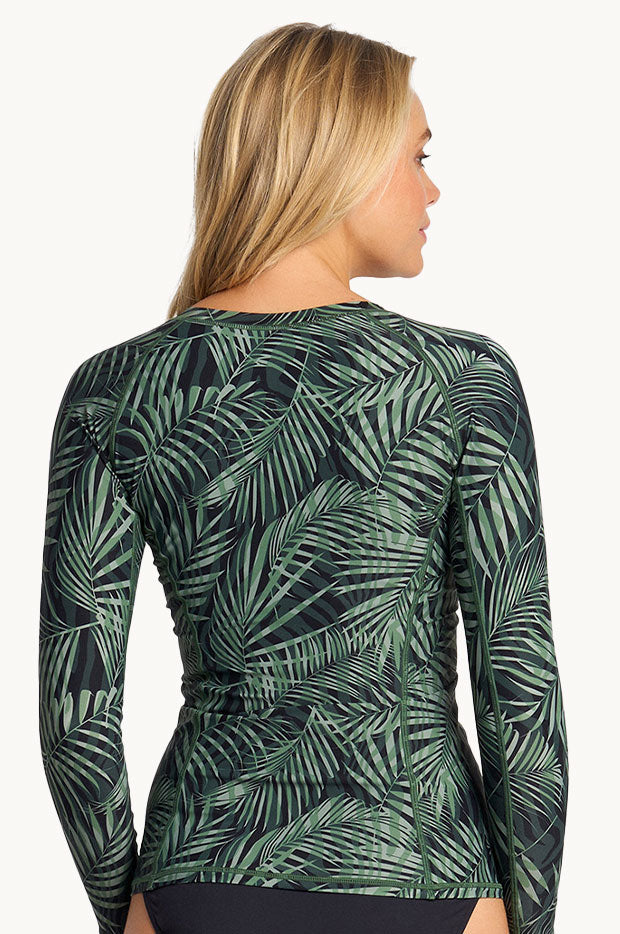 New Life Long Sleeve Zip Suntop