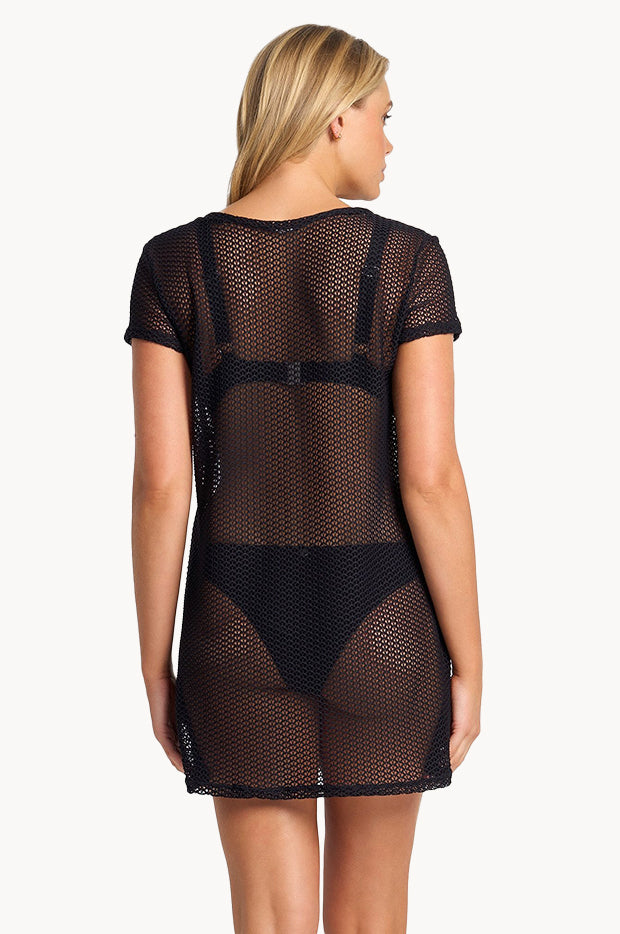 Salt Mesh T-Shirt Dress