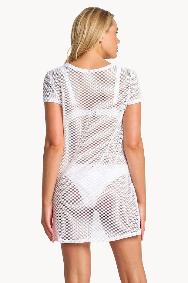 Salt Mesh T-Shirt Dress