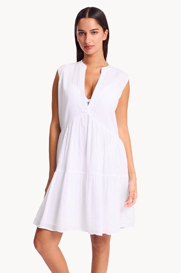 Resort Tropical Shift Dress