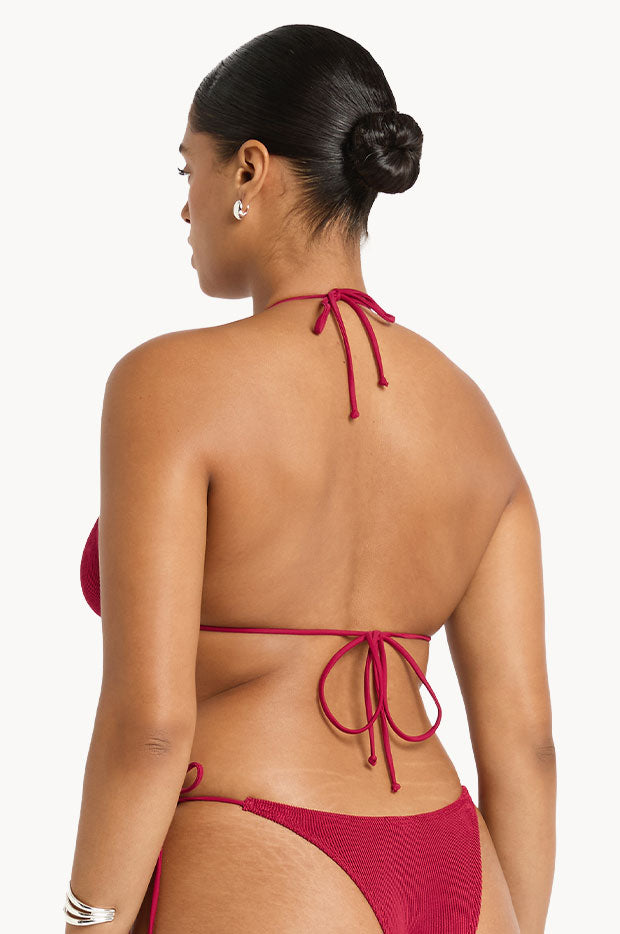 Shimmer Cord Beaded Ingrid Tri