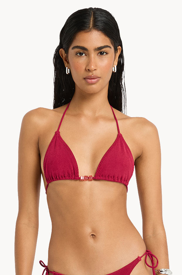 Shimmer Cord Beaded Ingrid Tri