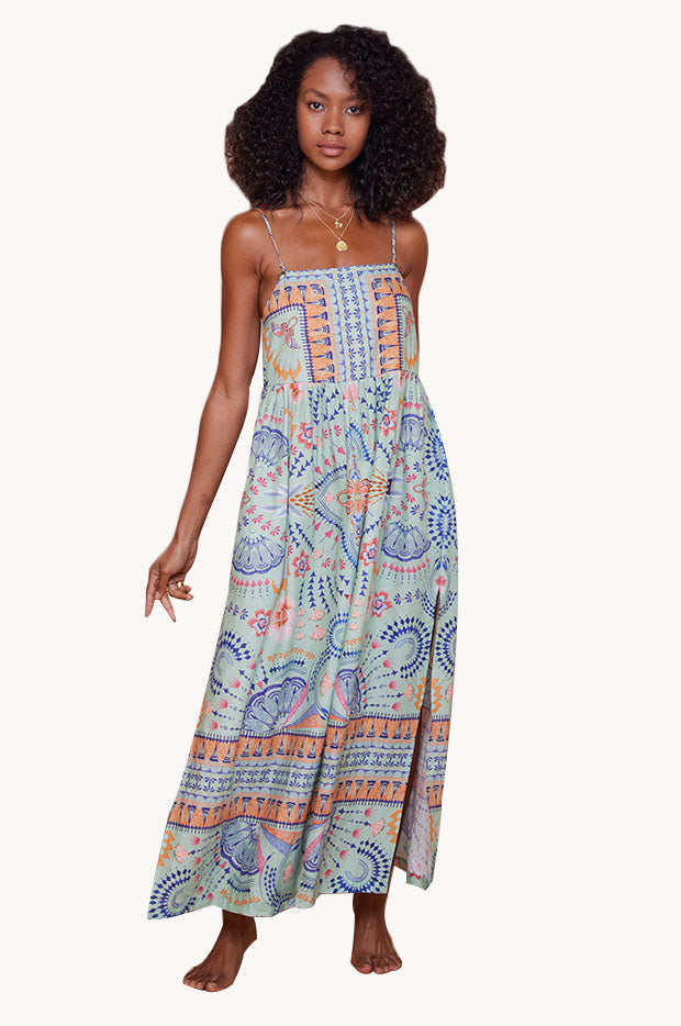 tiger lily dresses madison wi Wandering Folk Hyacinth Maxi Dress 6 PISTACHIO