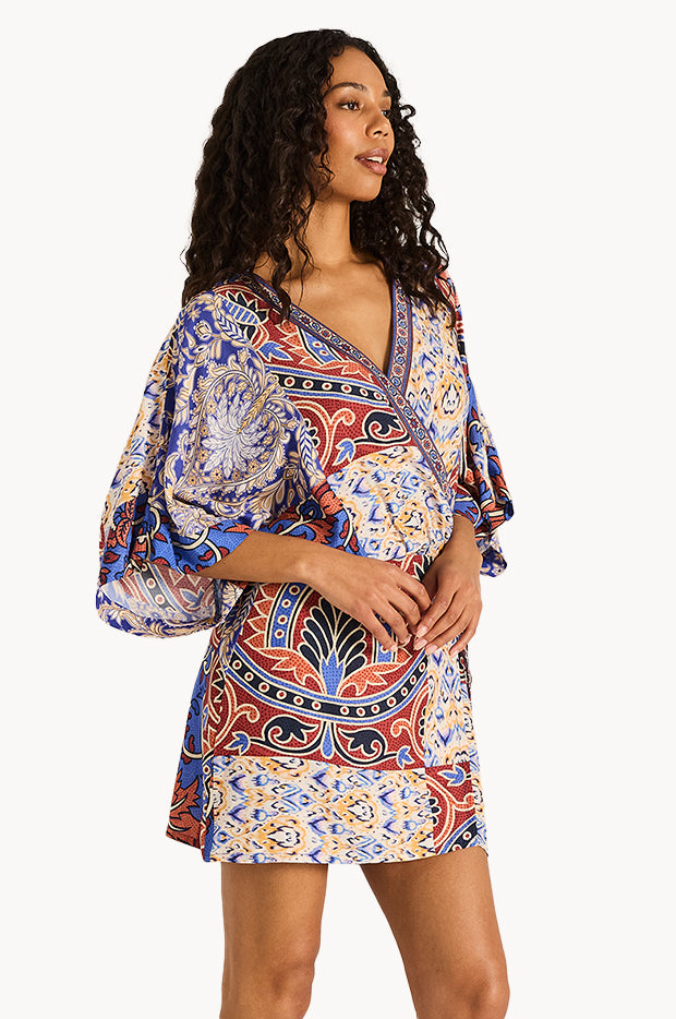Azura Tali Mini Wrap Dress