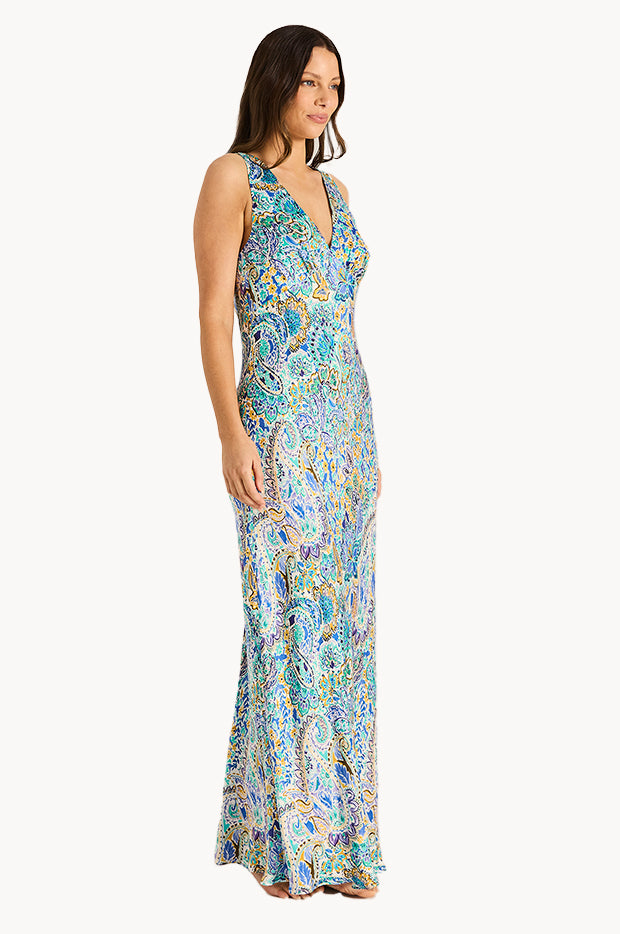 Anara Magnolia Maxi Slip Dress