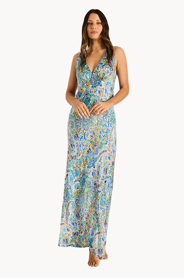 Anara Magnolia Maxi Slip Dress