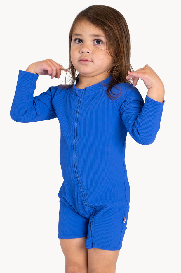 Baby Boys Zip Boyleg Sunsuit
