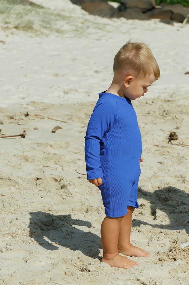 Baby Boys Zip Boyleg Sunsuit