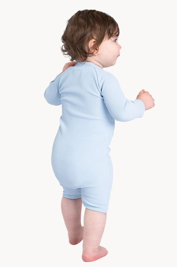 Baby Boys Zip Boyleg Sunsuit