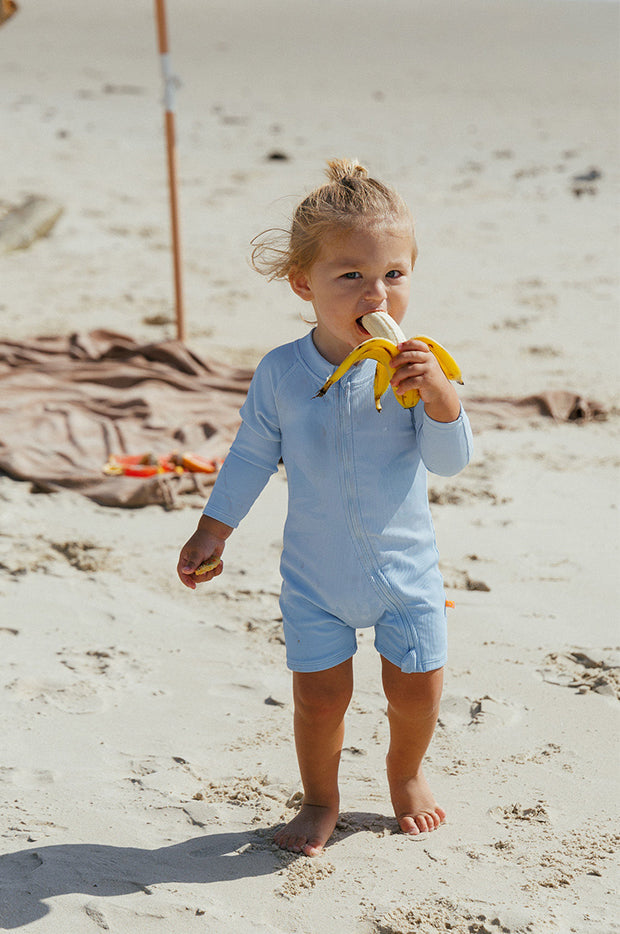 Baby Boys Zip Boyleg Sunsuit