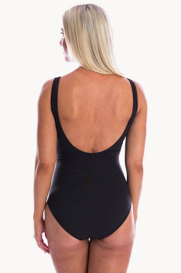 Tiger Balm V Neck One Piece