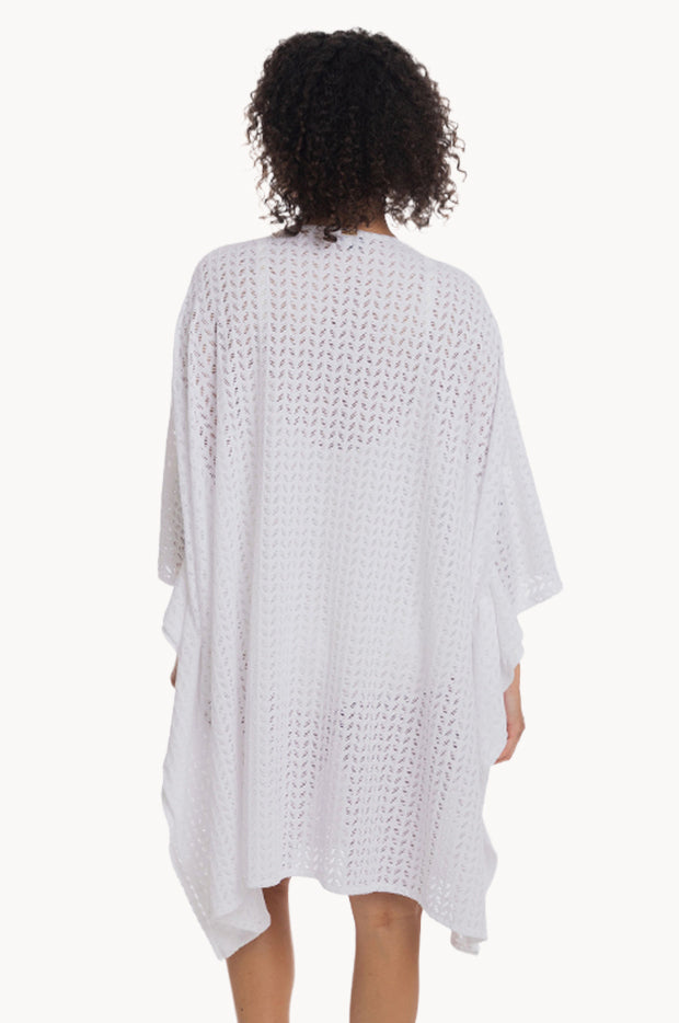Plain Sheer Leaf Kaftan