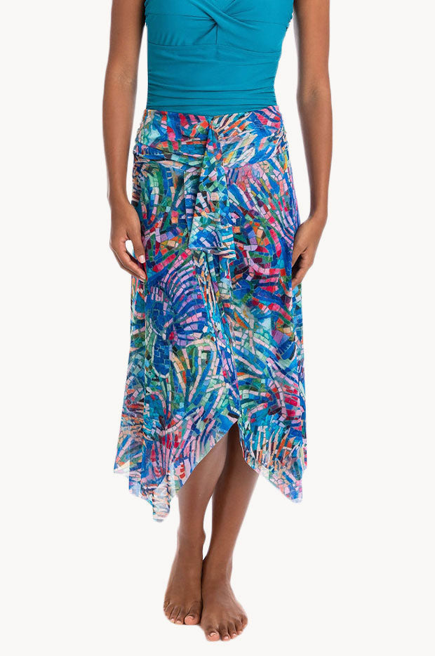 Ravenna Mesh Frill Skirt