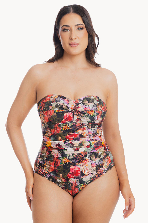 Valencia Bandeau One Piece