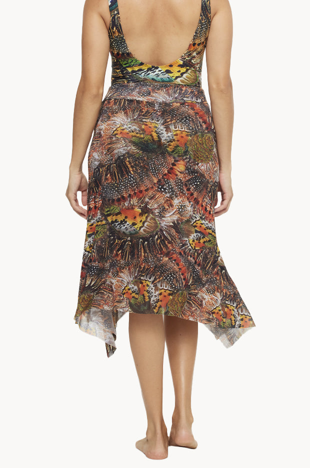 Zambia Mesh Frill Skirt