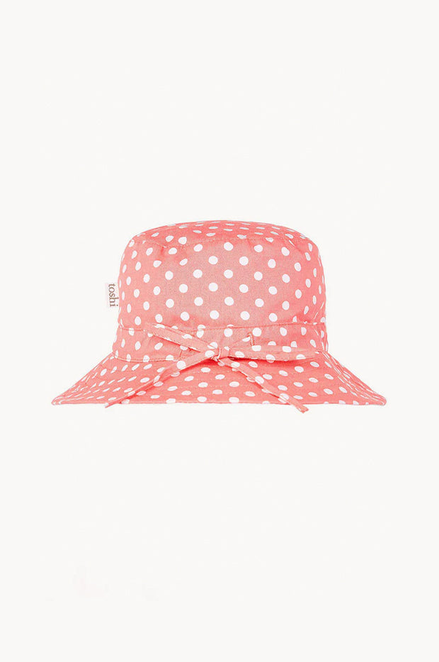 Girls Peach Cynthia Sunhat