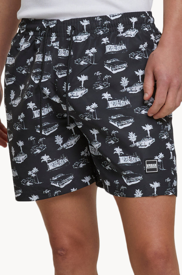 Mens Pattern Swim Short