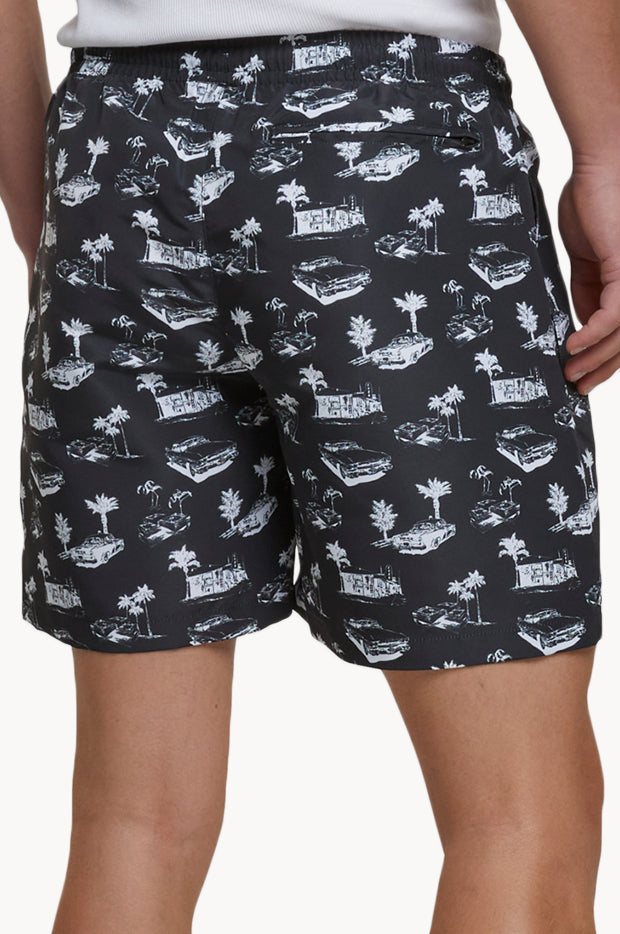 Mens Pattern Swim Short