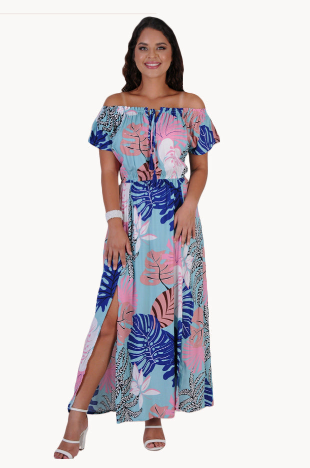 Bangalow Palm Coral Bay Maxi Dress