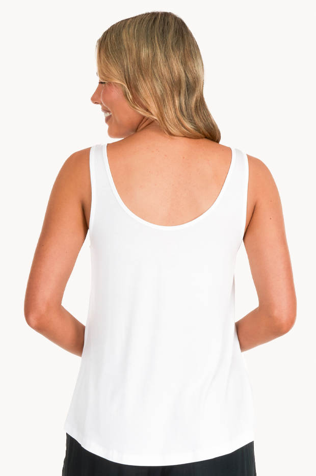 Plain Bamboo Loose Fit Tank