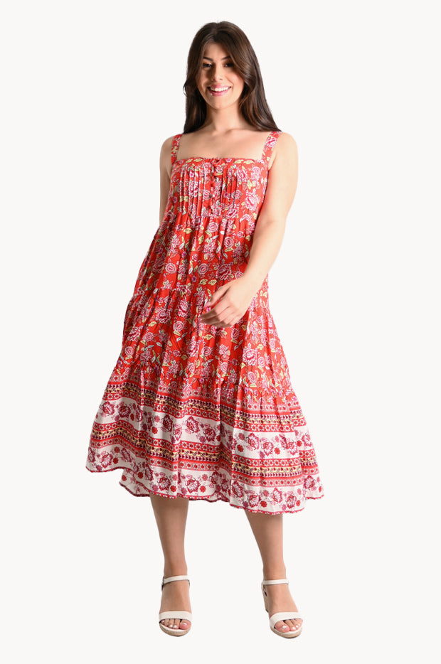 Go Girl - Jingle Bell Garden Party Dress - Red | Swimwear Galore AU Go Girl - Jingle Bell Garden Party Dress - Red | Swimwear Galore AU