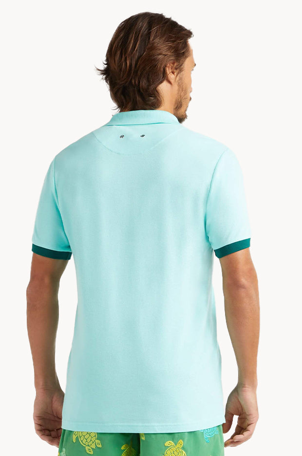 Mens Cotton Pique Polo Shirt