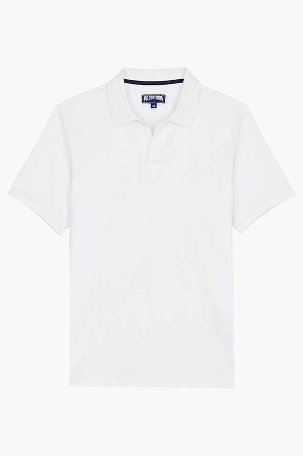 Mens Cotton Pique Polo Shirt