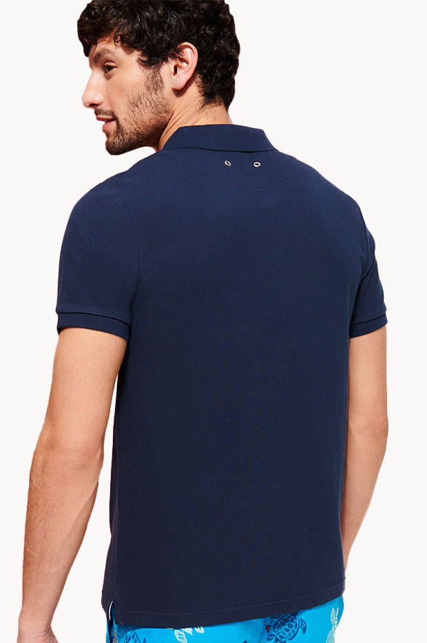 Mens Cotton Pique Polo Shirt