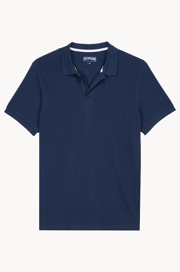 Mens Cotton Pique Polo Shirt