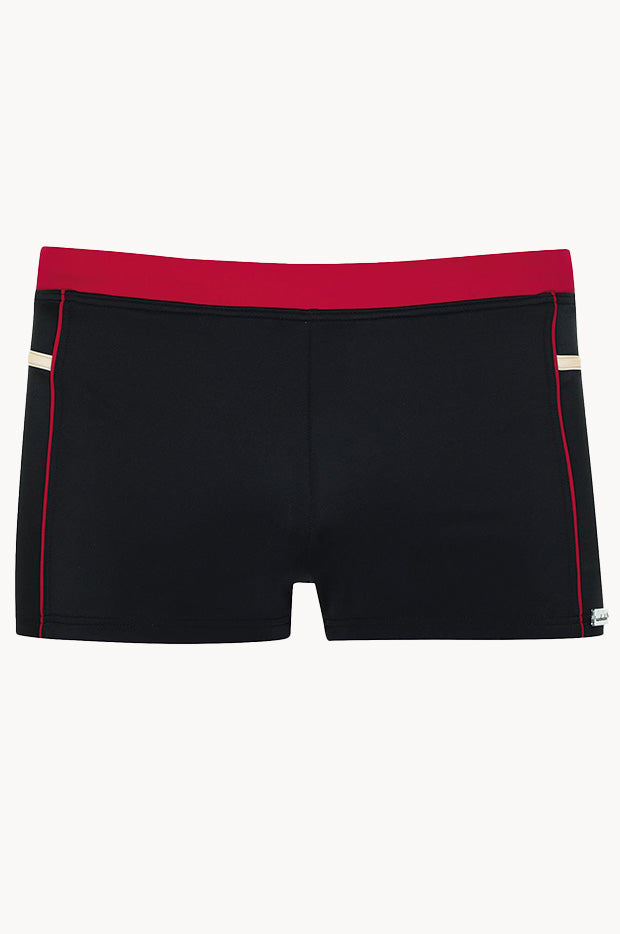 Mens Splice Piped Boyleg Trunk