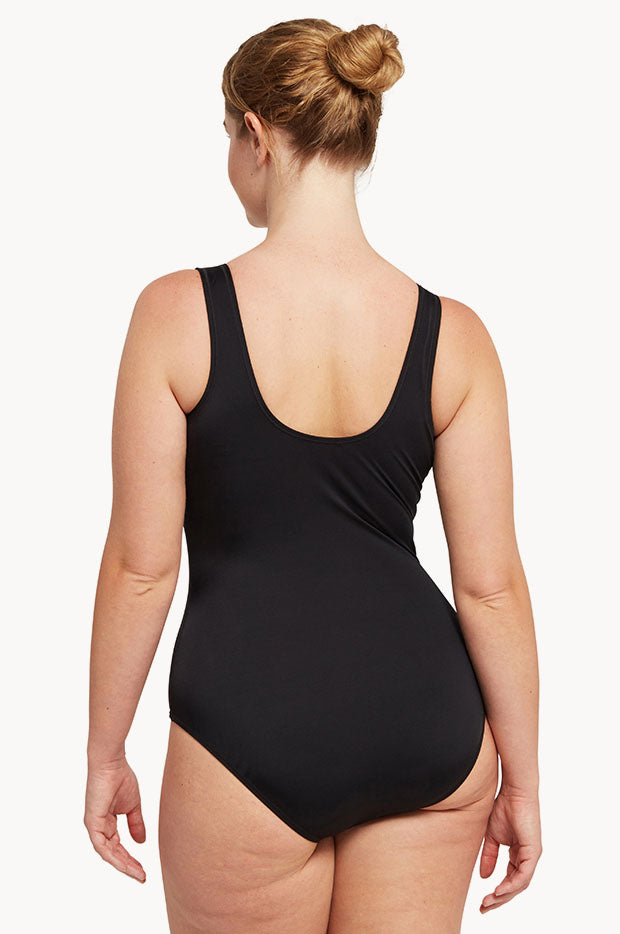 Shimmer Scoopback One Piece