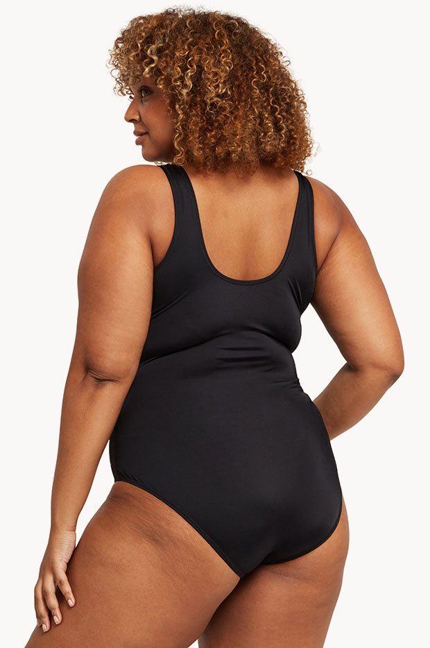 Shimmer Scoopback One Piece