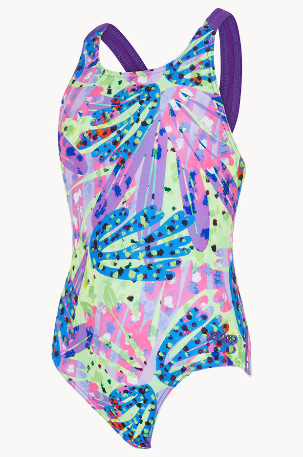 Girls Sea Petal Fly Back One Piece