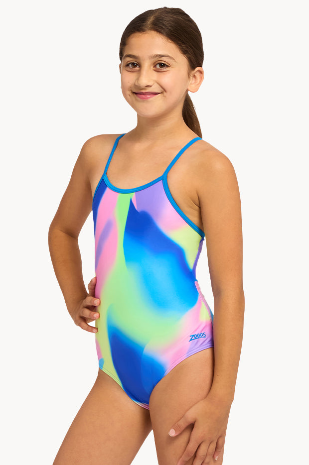 Girls Rave Yaroomba Floral One Piece