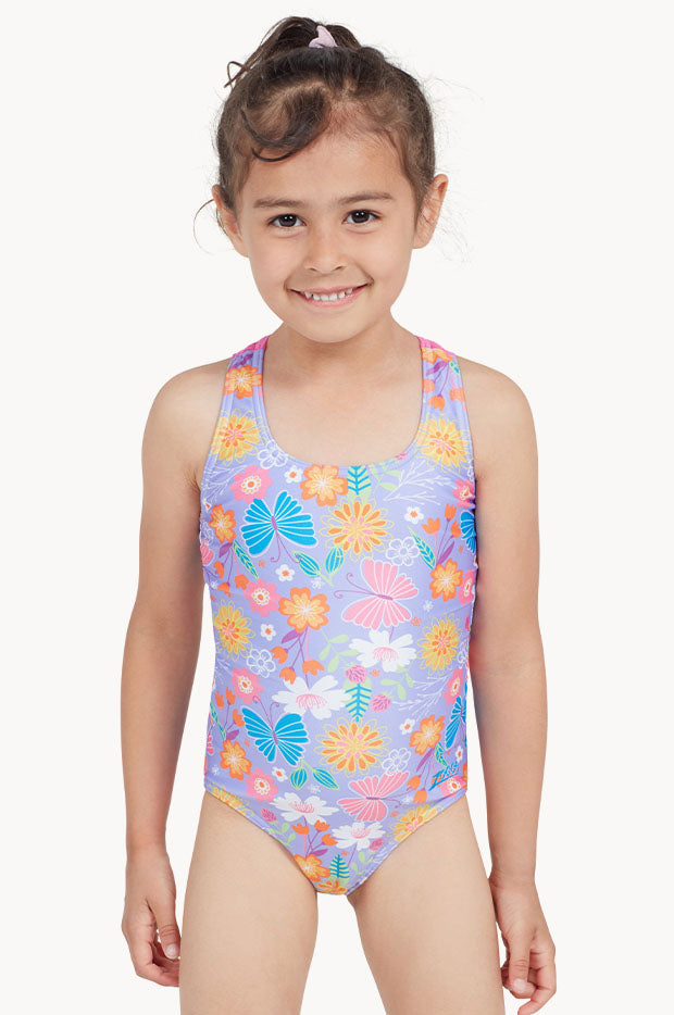 Girls Sizzle Actionback One Piece