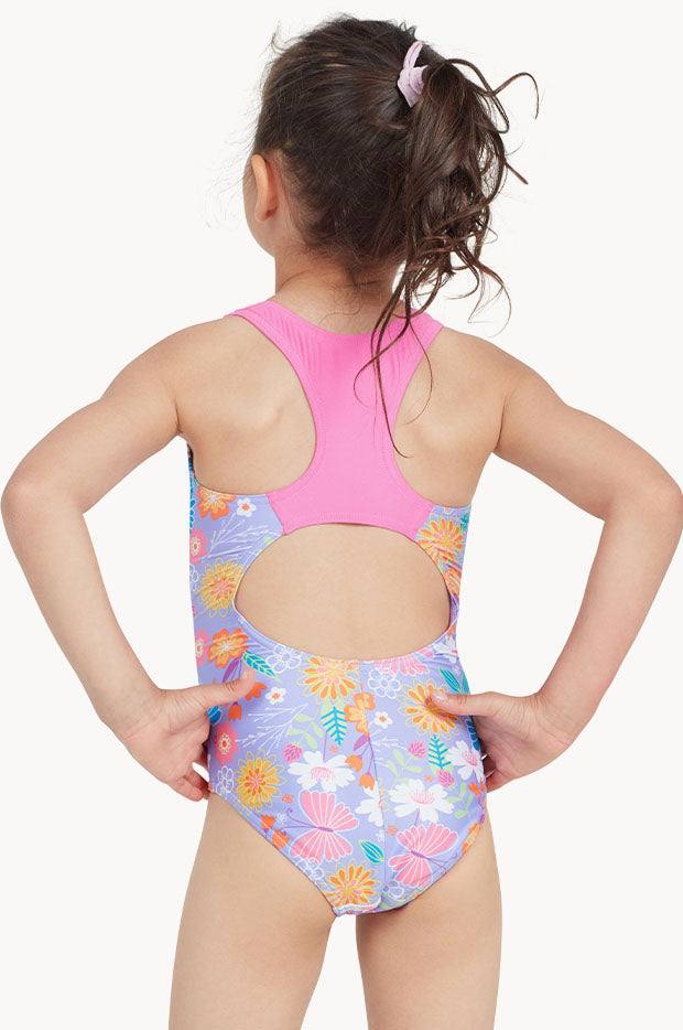 Girls Sizzle Actionback One Piece