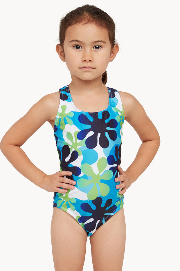 Girls Wild Child Action Back One Piece