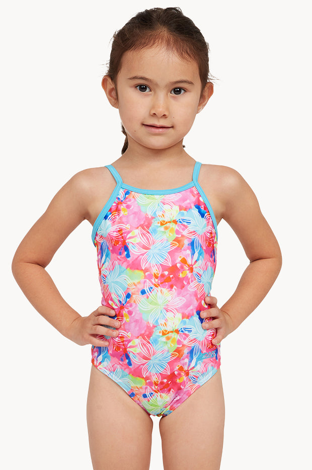 Girls Gala Yaroomba Floral One Piece