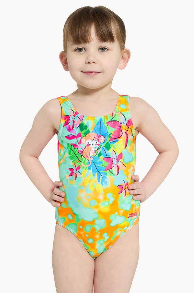 Girls Wildwood Scoopback One Piece