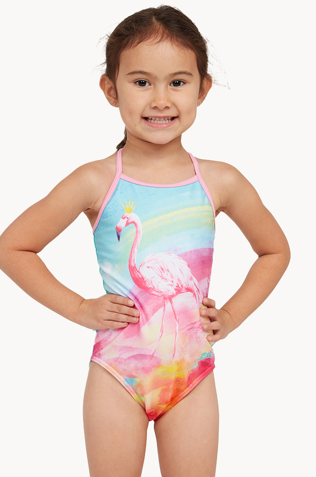 Girls Queeningo Cross Back One Piece