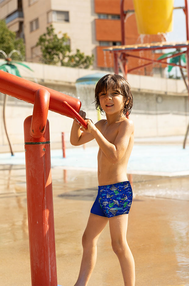 Boys Oceanic Hip Racer Trunk