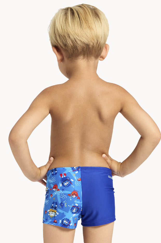 Boys Sea Alien Hip Racer Trunk