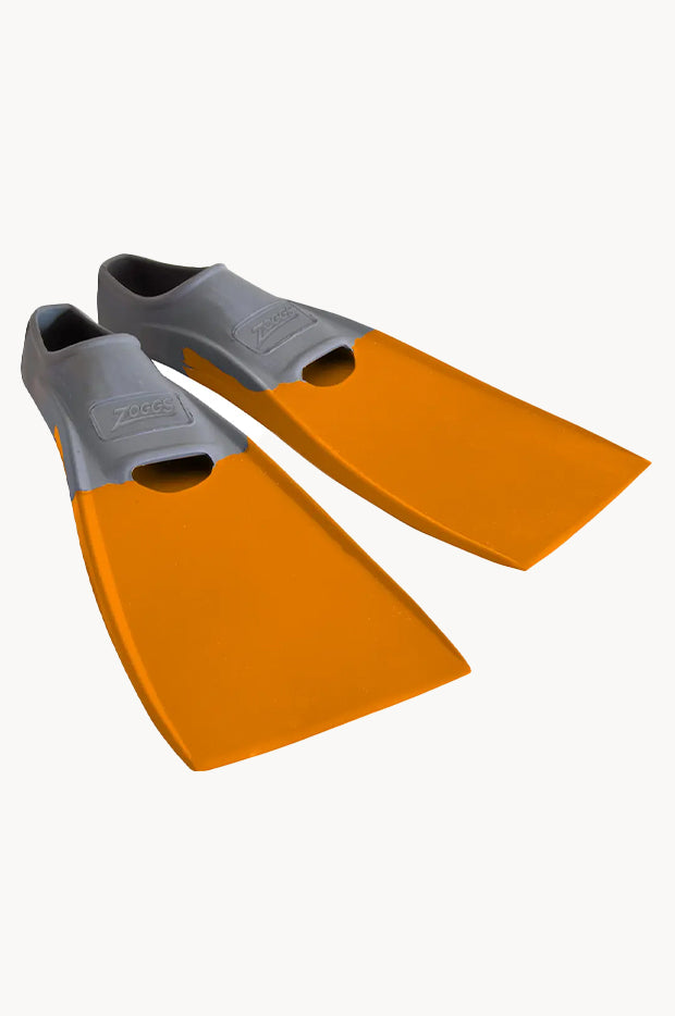 Long Blade Swim Fins - Size US 10-12 Junior