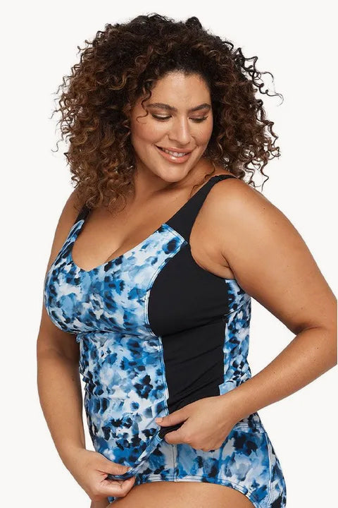 Natare Aqua Turner V Neck Tankini Separate