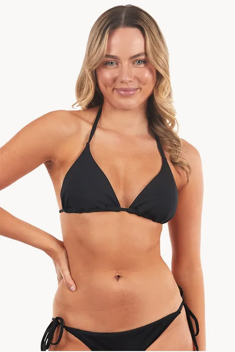 Baserange Mississippi Swim Top in Black