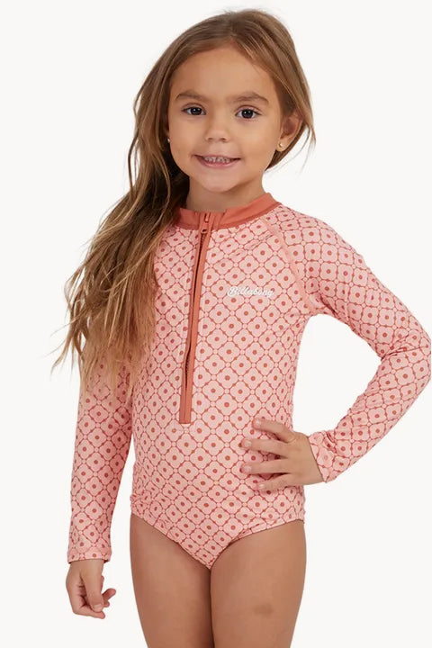 Toddler Girls Sunny Tile Sunsuit