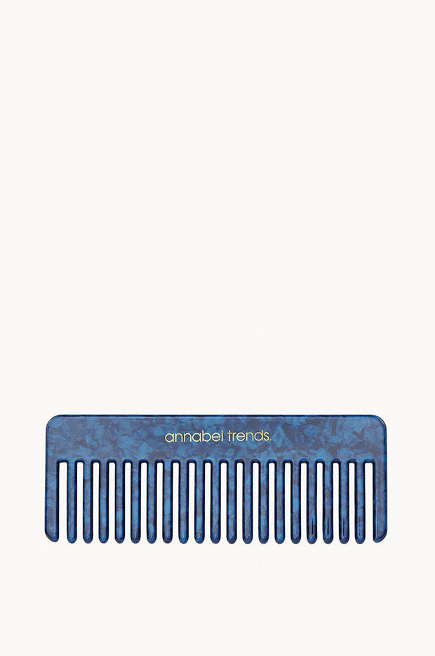 Navy Hair Comb