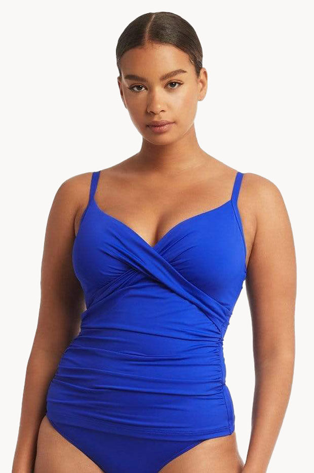 Camo DD/E Cup Twist Minimiser Tankini Separate main image 1