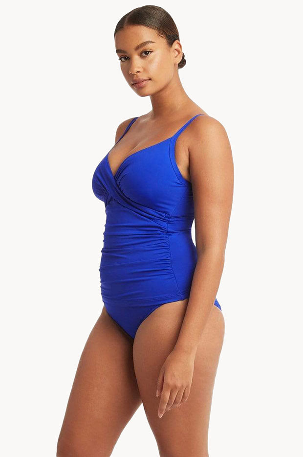 Plains DD/E Cup Cross Front Tankini Separate