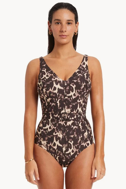 Allure D/DD Cup Belted One Piece